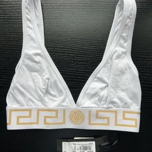 Versace Greca Border Medusa Bralette